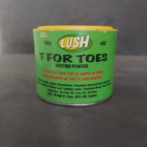 Lush T For Toes Vintage Canister!